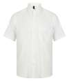 H595 Mens Wicking Anti Bac S/S Shir White colour image